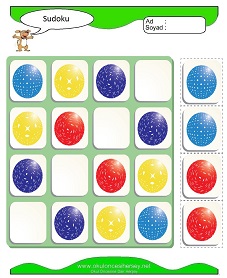 Sudoku Çocuk Bulmacaları